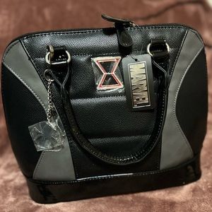 Black widow purse